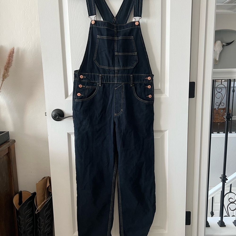 FP Dark Denim Overalls